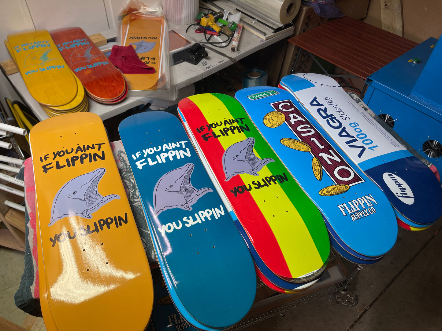 Teal Flippa Deck