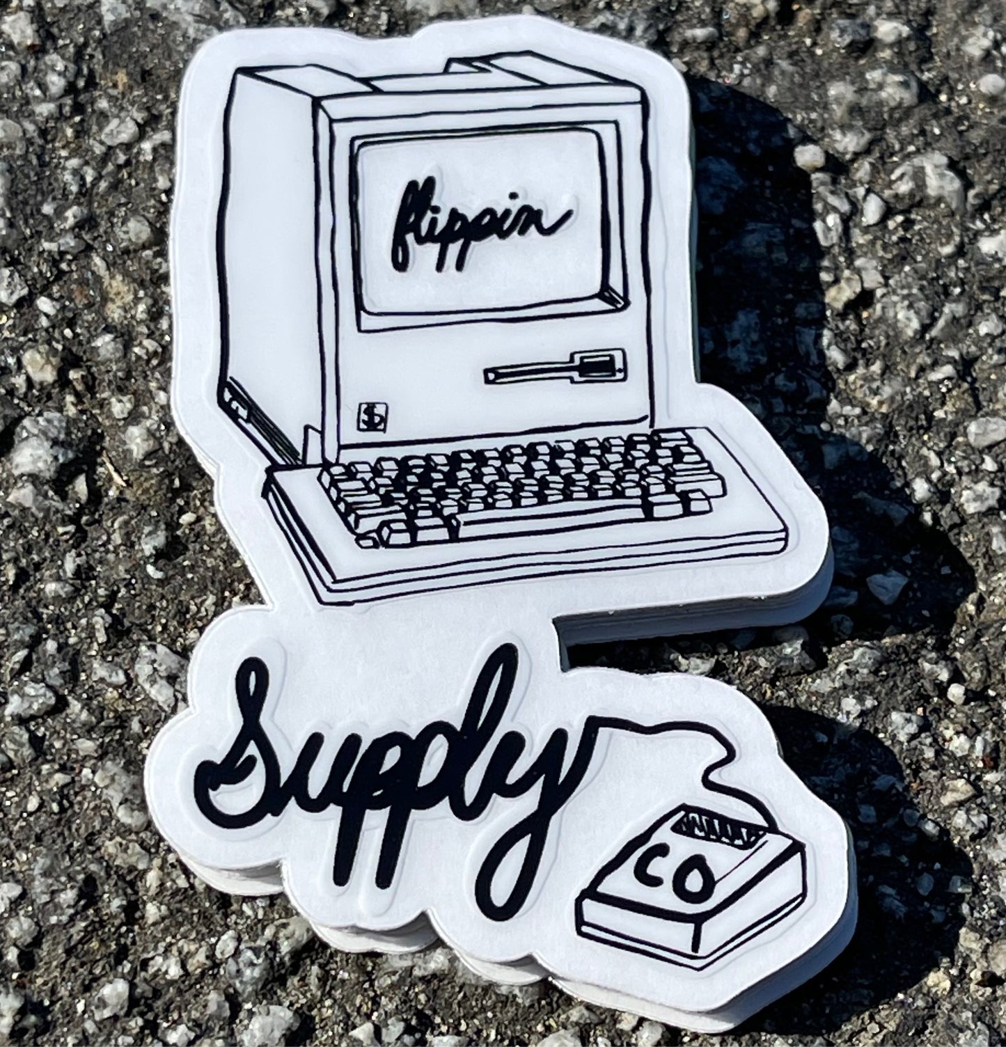Flip Different Sticker