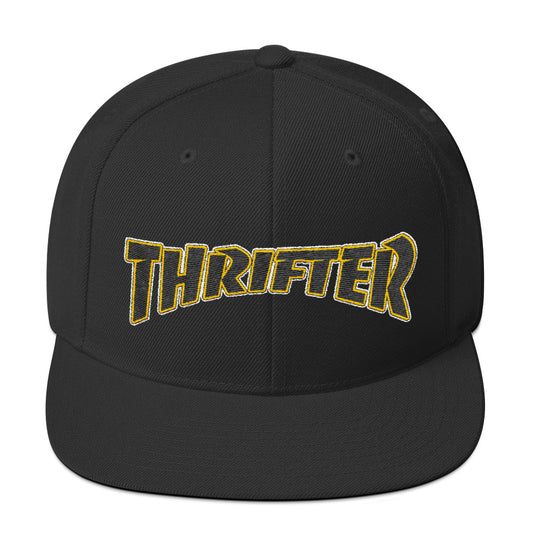 Thrifter Snapback Hat Camo/Blk